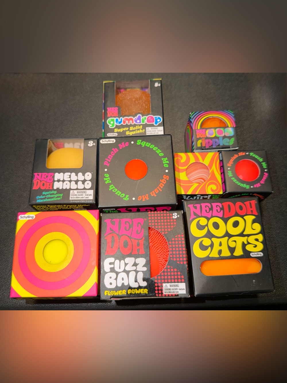 Authentic!!! Orange & Yellow Needoh Bundle of 9!!!